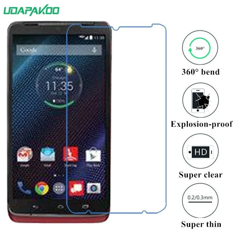 Udapakoo защитная пленка из закаленного стекла для Motorola Moto Maxx XT1225 Nano