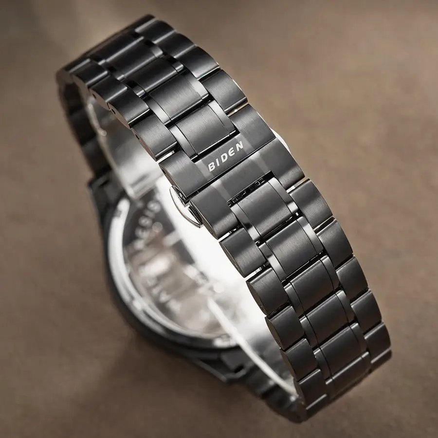 Часы для мужчин Ен лучший бренд класса люкс Нержавеющая сталь Дата часы мужской