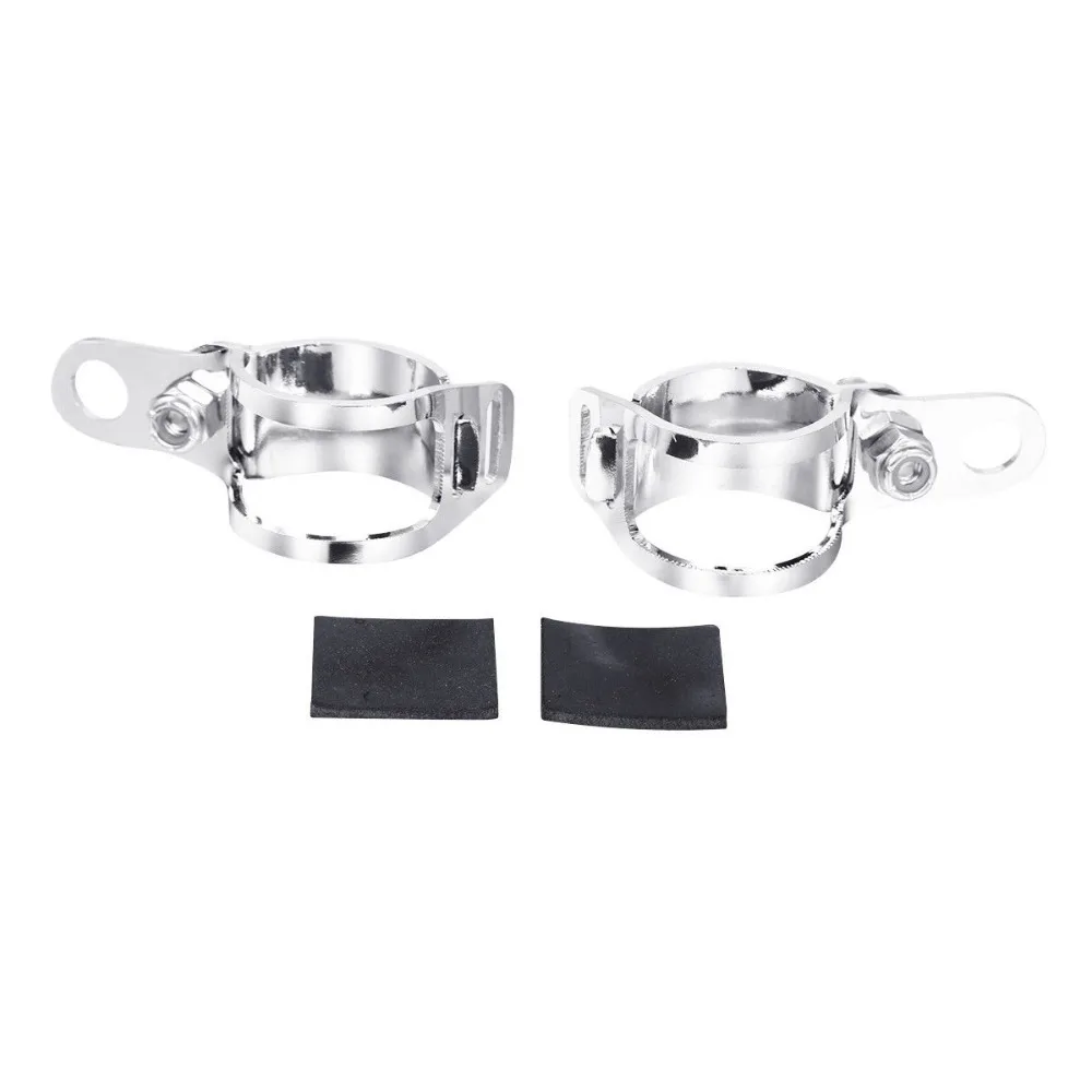 Хромированная головсветильник мотоцикла поворотник кронштейн для крепления