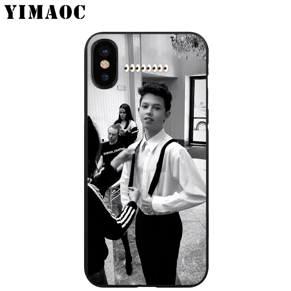 YIMAOC Jacob Sartorius Shy Мягкий ТПУ Черный силиконовый чехол для iPhone X или 10 8 7 6S Plus 5 5S SE Xr Xs Max