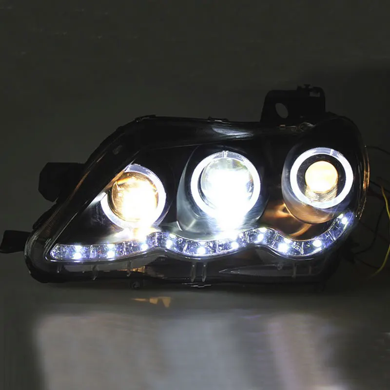 Светодиодный фонарь Angel Eyes для Toyota reez Mark X с 2005 по 2009 год черный цвет JC|eyes angel|led angel