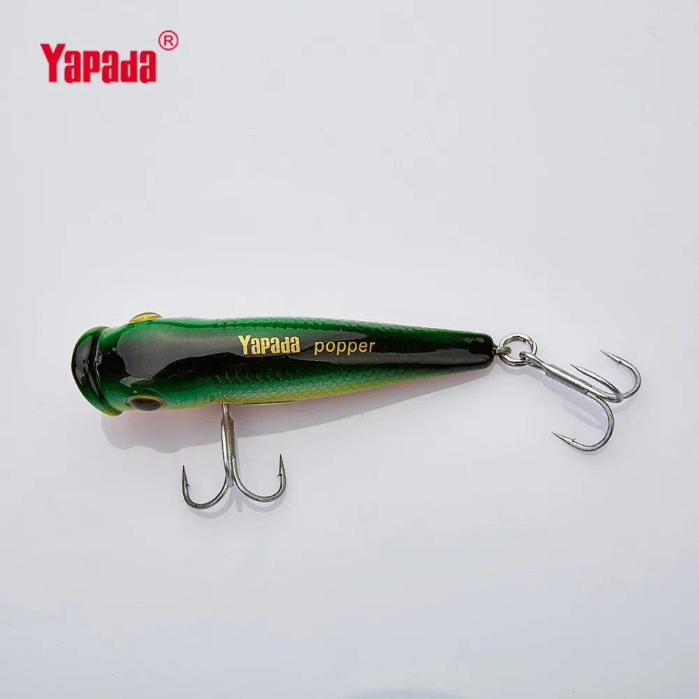 YAPADA Popper 815 Red lips 8 г 70X19X15mm многоцветная Тройной Крючок искусственная приманка