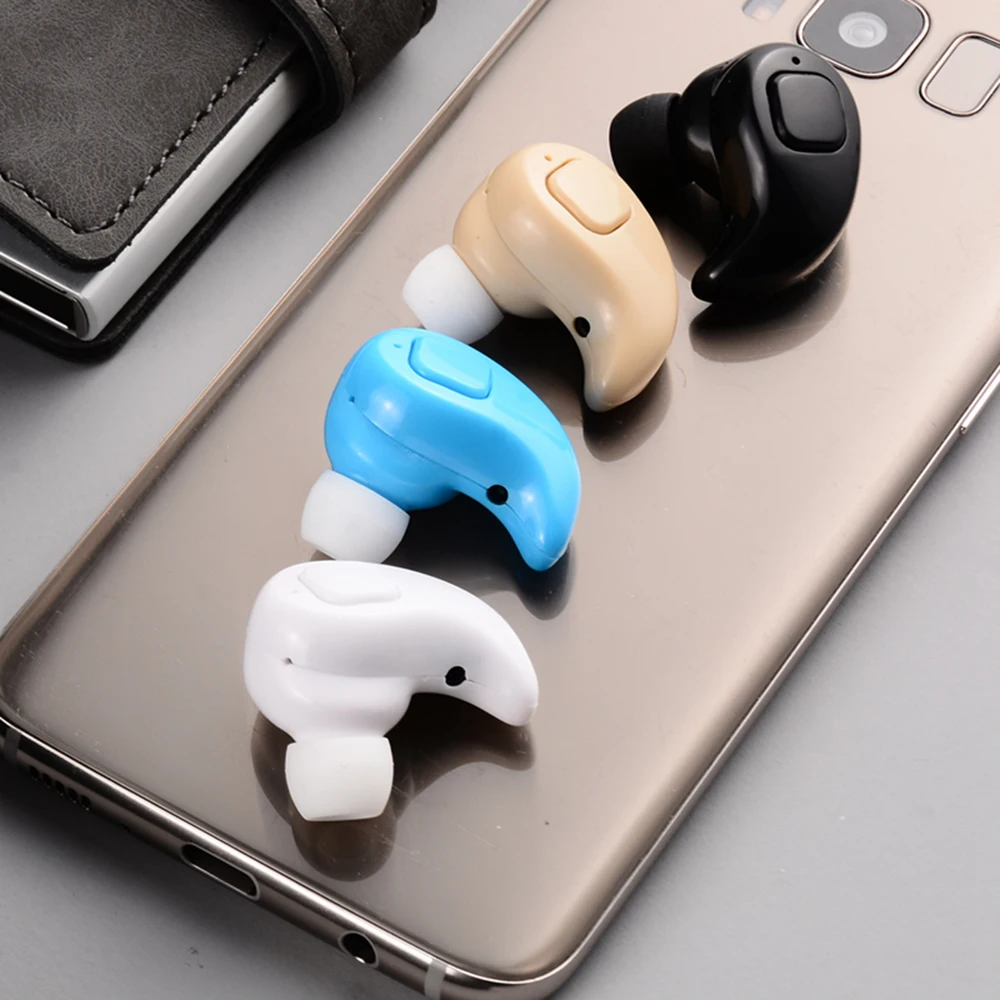 Мини Bluetooth беспроводные наушники в ухо бутоны руки бесплатно с микрофоном для