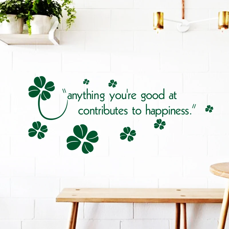 Искусство новый дизайн дешевый домашний декор четыре листья красивый цветок