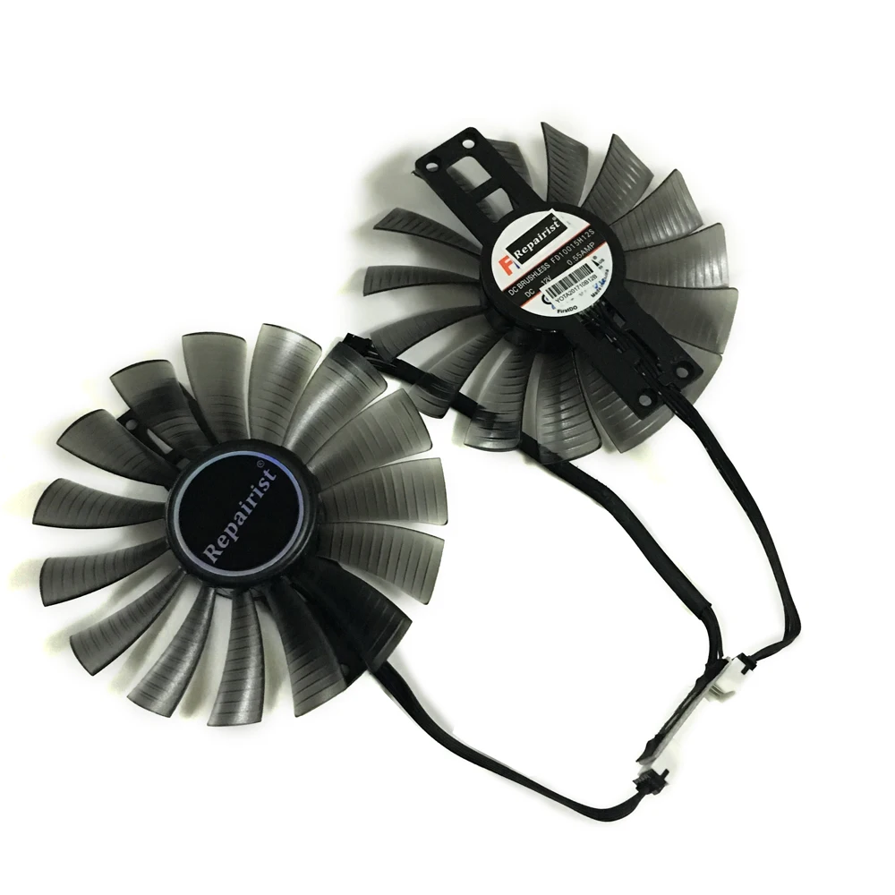 Охладитель карты графического процессора 2 шт./компл. GTX1080/1070 95 мм FD10015H12S