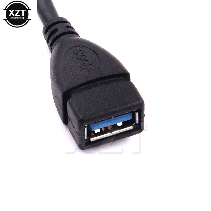 Универсальный Высококачественный USB 3 0 штекер A Female Up Angle 90 градусов Удлинительный