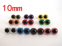 1000pcs 10mm and 12mm 10 color safety eyes plastic eyes assorted colors come with washers pick colors wholesale toy eyes
