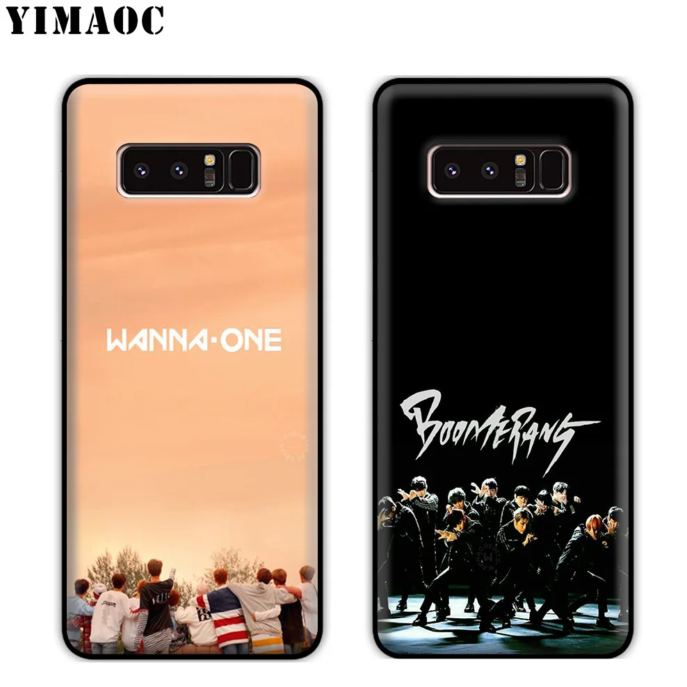 YIMAOC Wanna One Bands Soft Silicone Case for Samsung Galaxy S10 S10e S9 S8 Plus S7 S6 Edge J6 Cover |