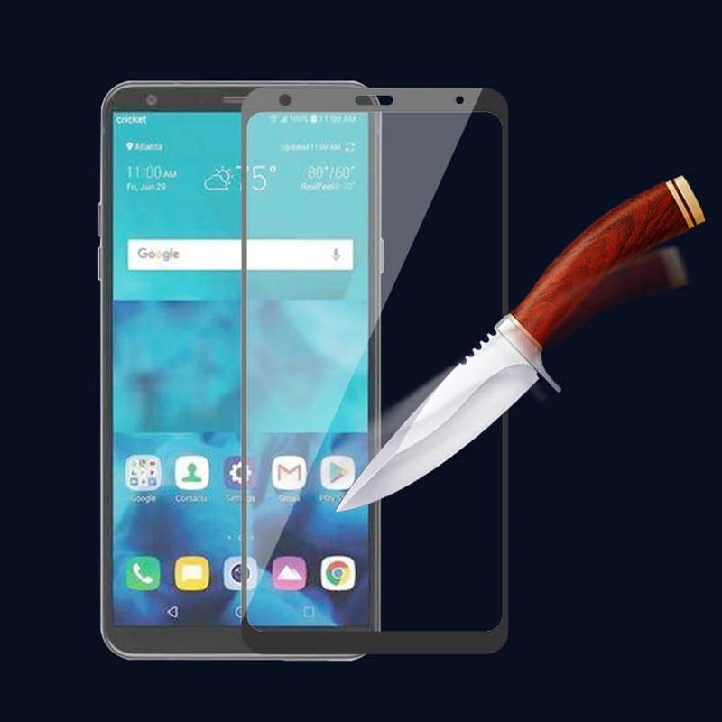 Закаленное стекло с полным покрытием для LG Stylo 4 Защитная пленка экрана Stylo4 Stylus
