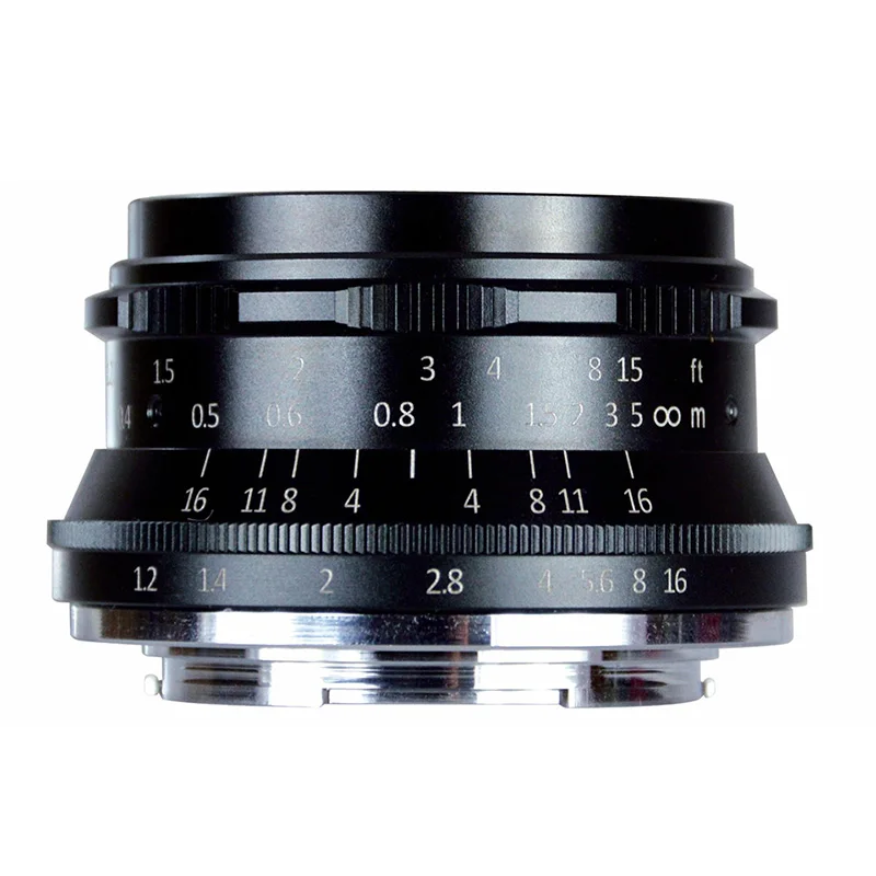7 ремесленников 35 мм F1.2 премьер объектив для Sony E-крепление для Canon EOS-M для Fuji XF APS-C микро одной камеры ручной фокус фиксированный объектив