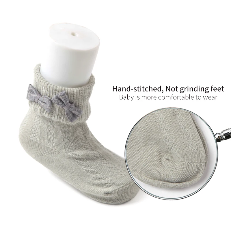 6 Pair/Lot Baby Gril and Boy Short Socks Sets Cute Cartoon Kids Ankle Cotton Sock Toddler Candy Color | Детская одежда и обувь