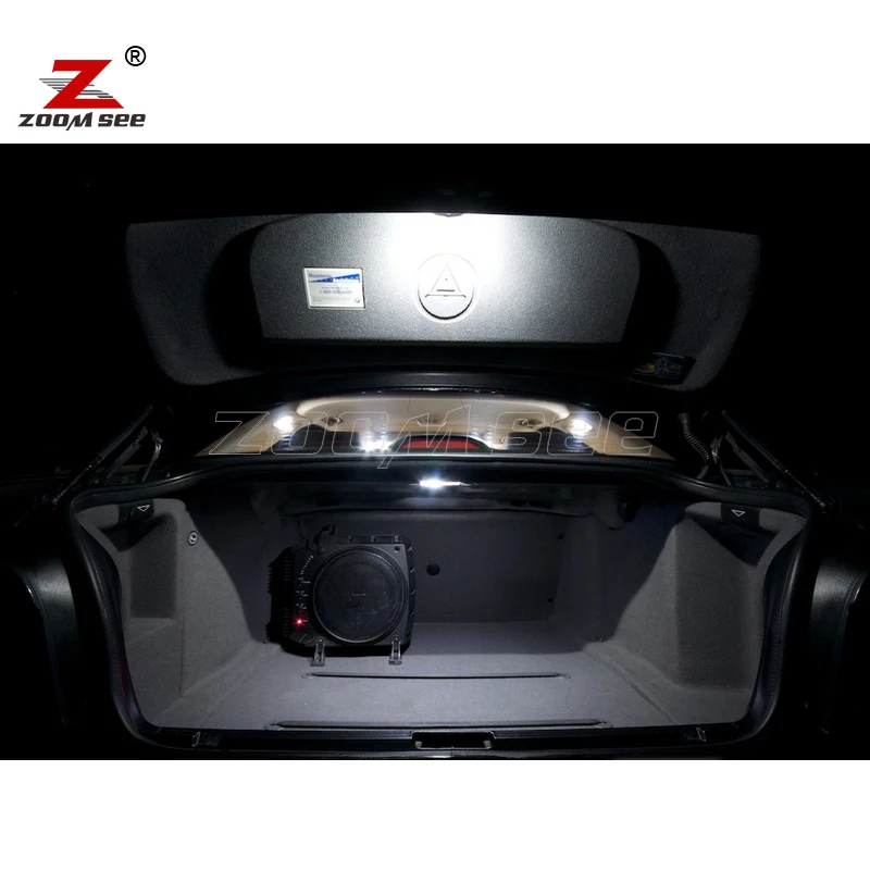 Комплект светодиодных ламп для салона автомобиля 21 шт. + лампа номерного знака BMW