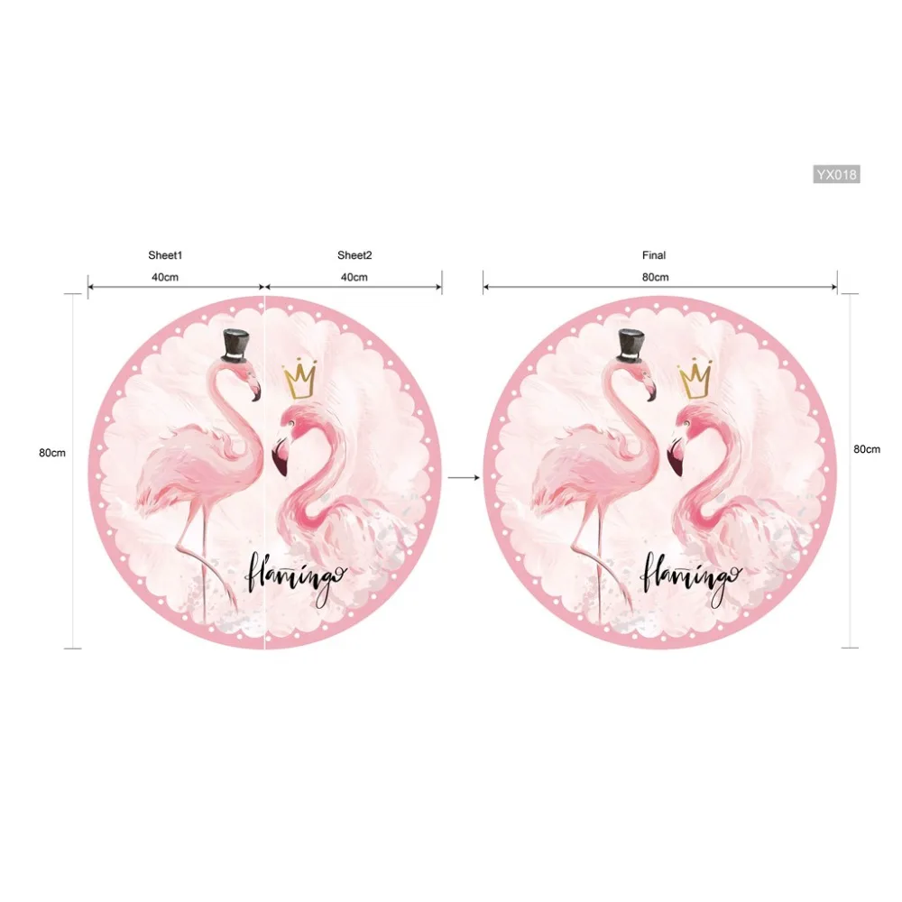 Бесплатная доставка праздничный подарок Съемная самоклеющаяся милая розовая