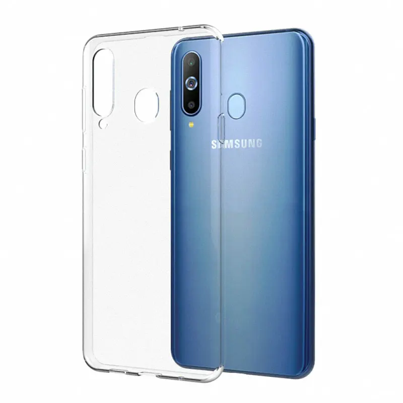 Мягкий Силиконовый ТПУ чехол для Samsung Galaxy A10 A30 A50 прозрачный противоударный чехлы