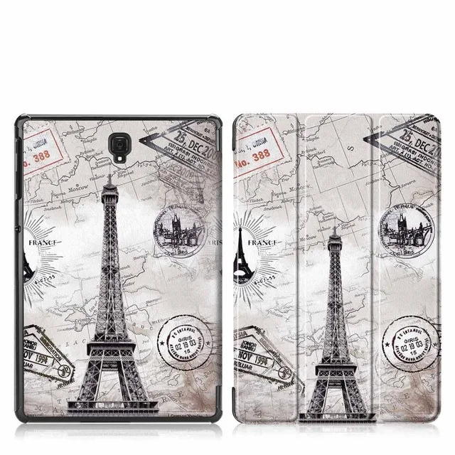 6-в-1 Для samsung Galaxy Tab S4 10,5 дюймов SM-T830 SM-T835-Printed Smart Cover чехол+ Bluetooth клавиатура+ сумка+ стилус+ Защитная пленка на экран+ влажные салфетки