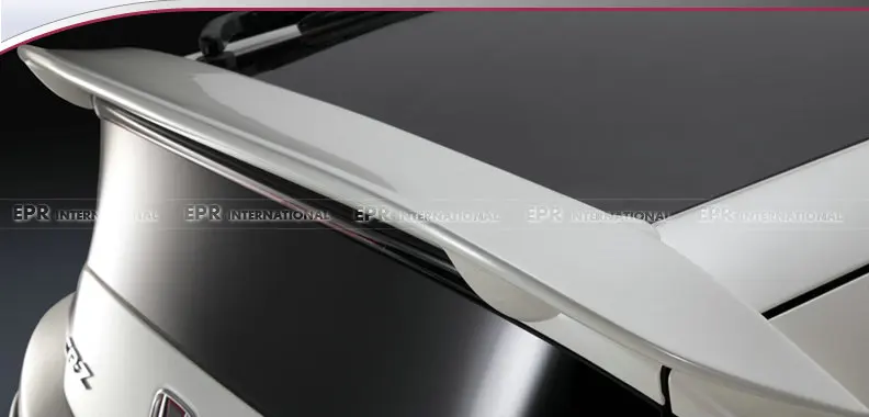 FRP крыло губы для HONDA CRZ 10,2-12,8 CR-Z ZF1 SBLK стиль Стекловолокно Задний спойлер обшивка для CRZ гоночная часть