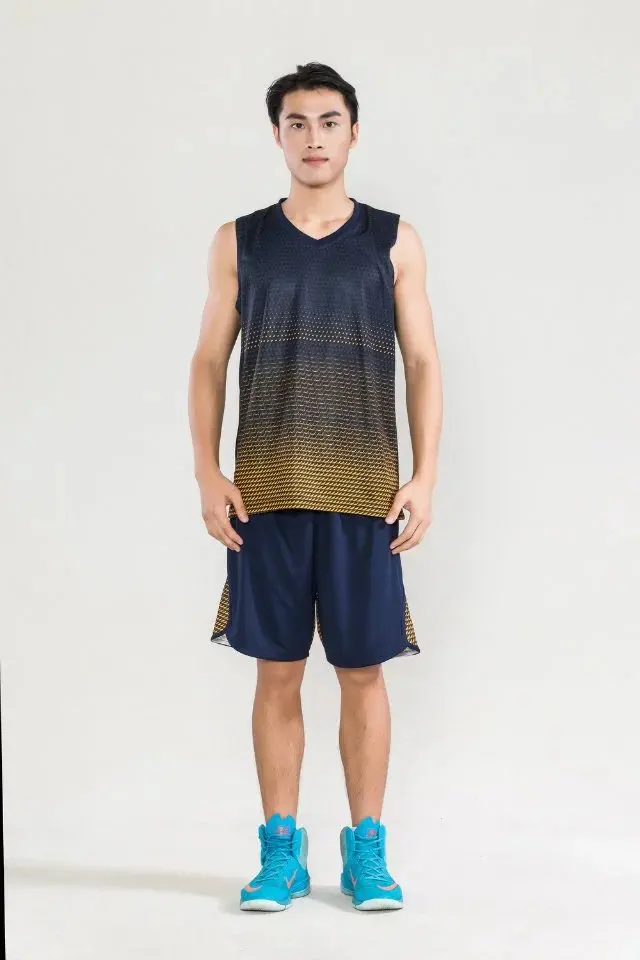 Новинка 2017 баскетбольные комплекты Джерси униформы спортивная одежда дышащая