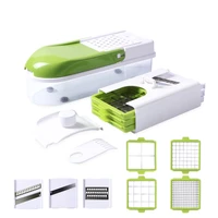 multifunction vegetable slicer with 8 dicing blades manual potato peeler carrot grater dicer kitchen tools vegetable cutter