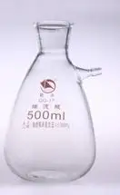 

С верхним всасывающим вакуумным фильтром стеклянная бутылка, фильтрующая бутылка