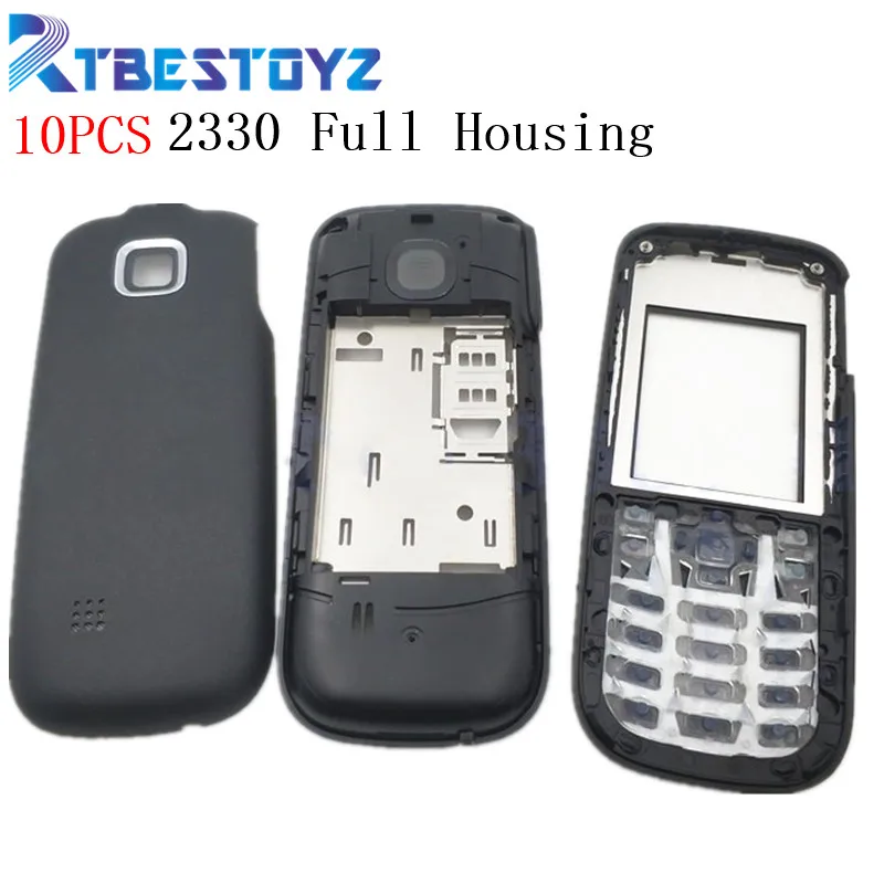 RTBESTOYZ 10 шт 2330 оригинальный аккумулятор задняя крышка Корпус для Nokia корпус