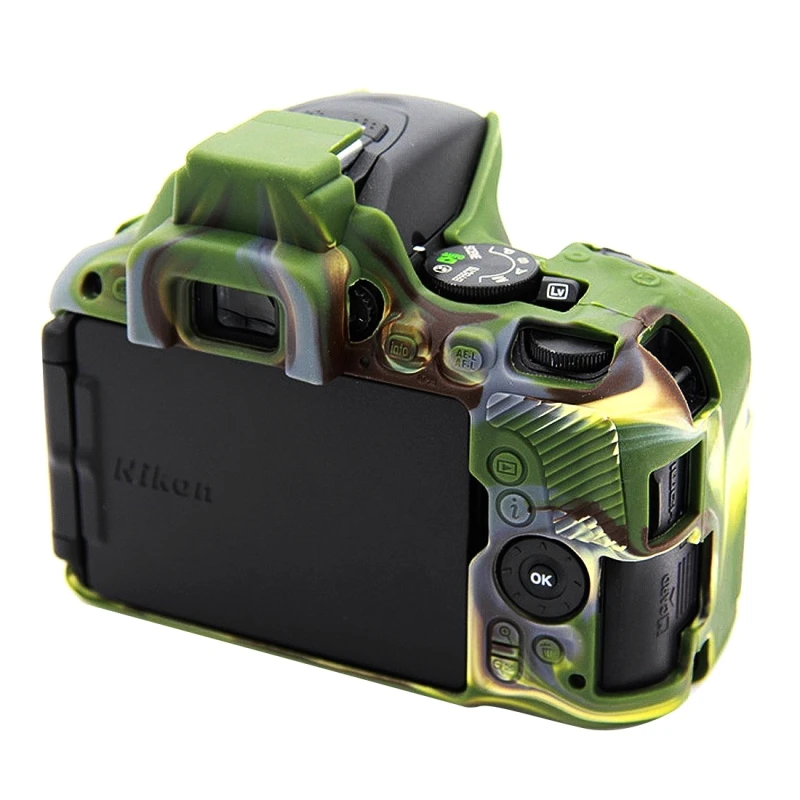 Силиконовый чехол PULUZ для nikon d5500 видеокамеры DSLR силиконовый резиновый защитный