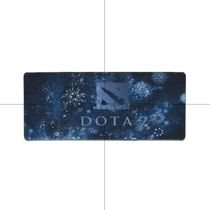 MaiYaCa Dota 2 логотип резиновый коврик для мыши игра с закругленными краями резиновые