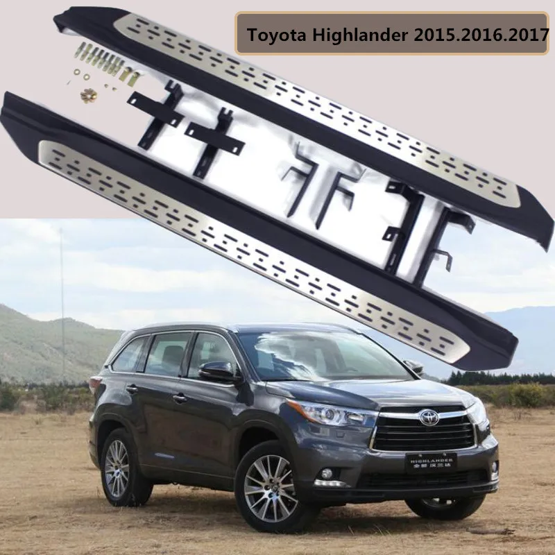 Подножки для Toyota Highlander 2015 2016 2017 2018 2019 |side step nerf bars|nerf autobar bar |