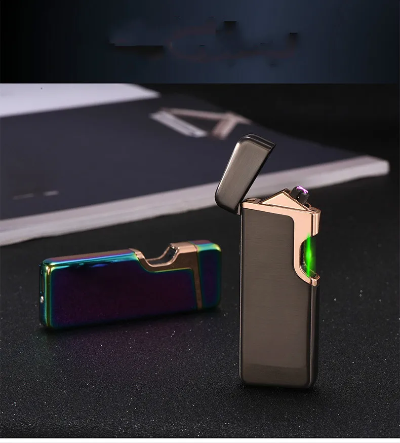 Новый usb зарядка двойной дуги Электрический ветрозащитный плазменный