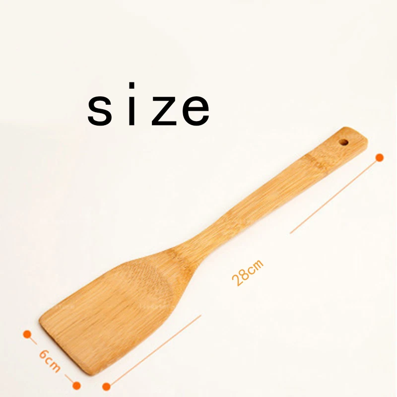 ГХЯЙЙББ 1 шт. неклеющаяся деревянная лопатка для риса цвета каменки 29 см столовые приборы актуальные товары 2019 года Салуд Натурал он.
