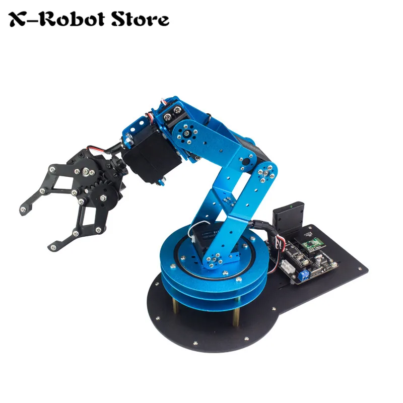 DIY 6DOF робот Arm LeArm/Arduino/STM32/51 микроконтроллер/комплект обучающего