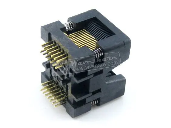 

SSOP28 TSSOP28 OTS-28-0.635-02 Enplas IC Test Burn-in Socket Programming Adapter 0.635mm Pitch 3.94mm Width