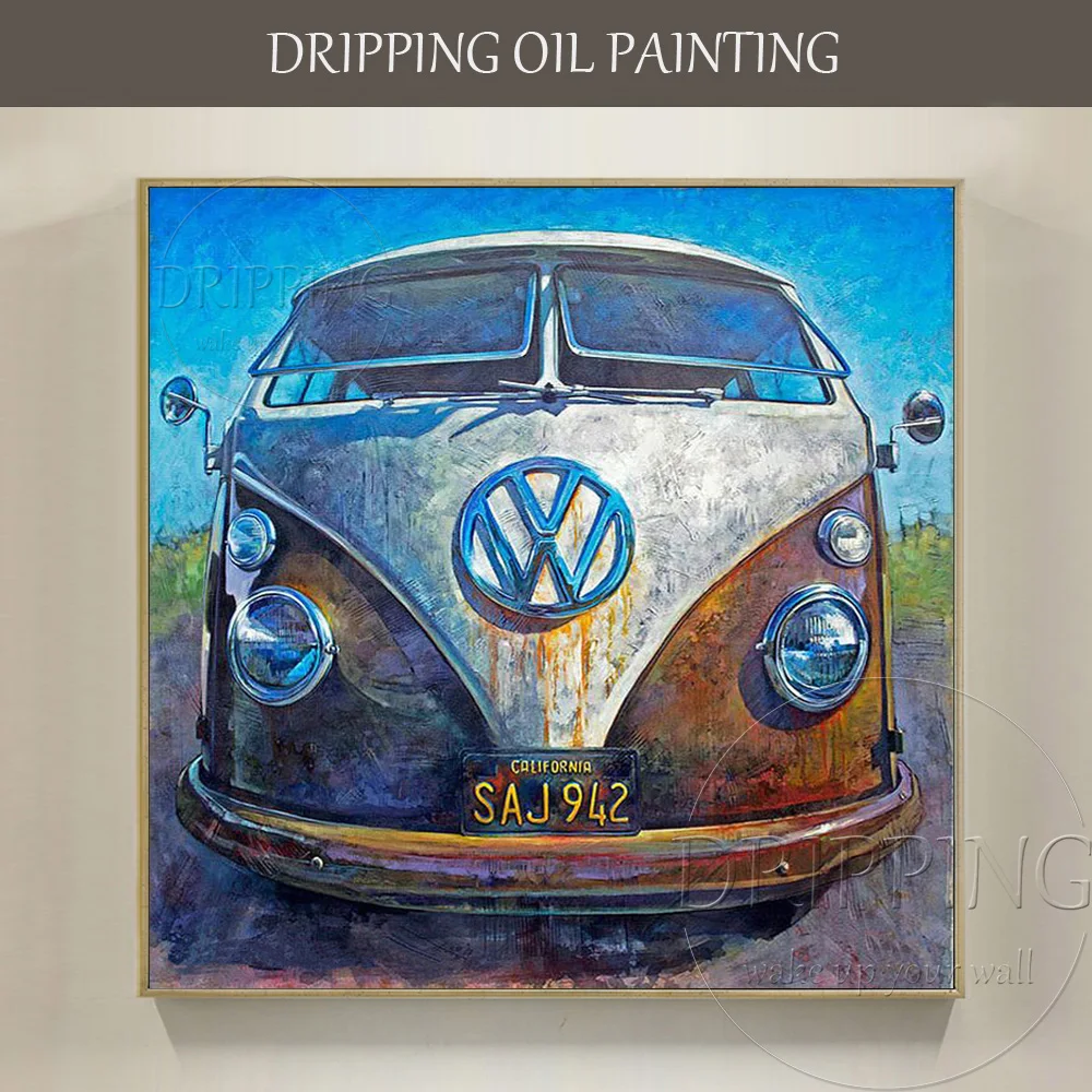 Большое украшение на стену живопись маслом для украшения гостиной ручная