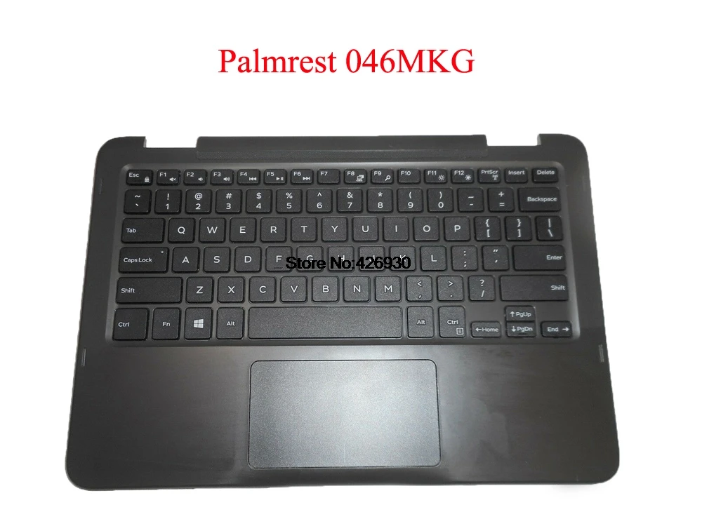 Подставка для ноутбука с клавиатурой США DELL 11 3168 3169 0NGRGR 00H19K 0H19K 0XXT0V XXT0V 0C7C8P 046mкг