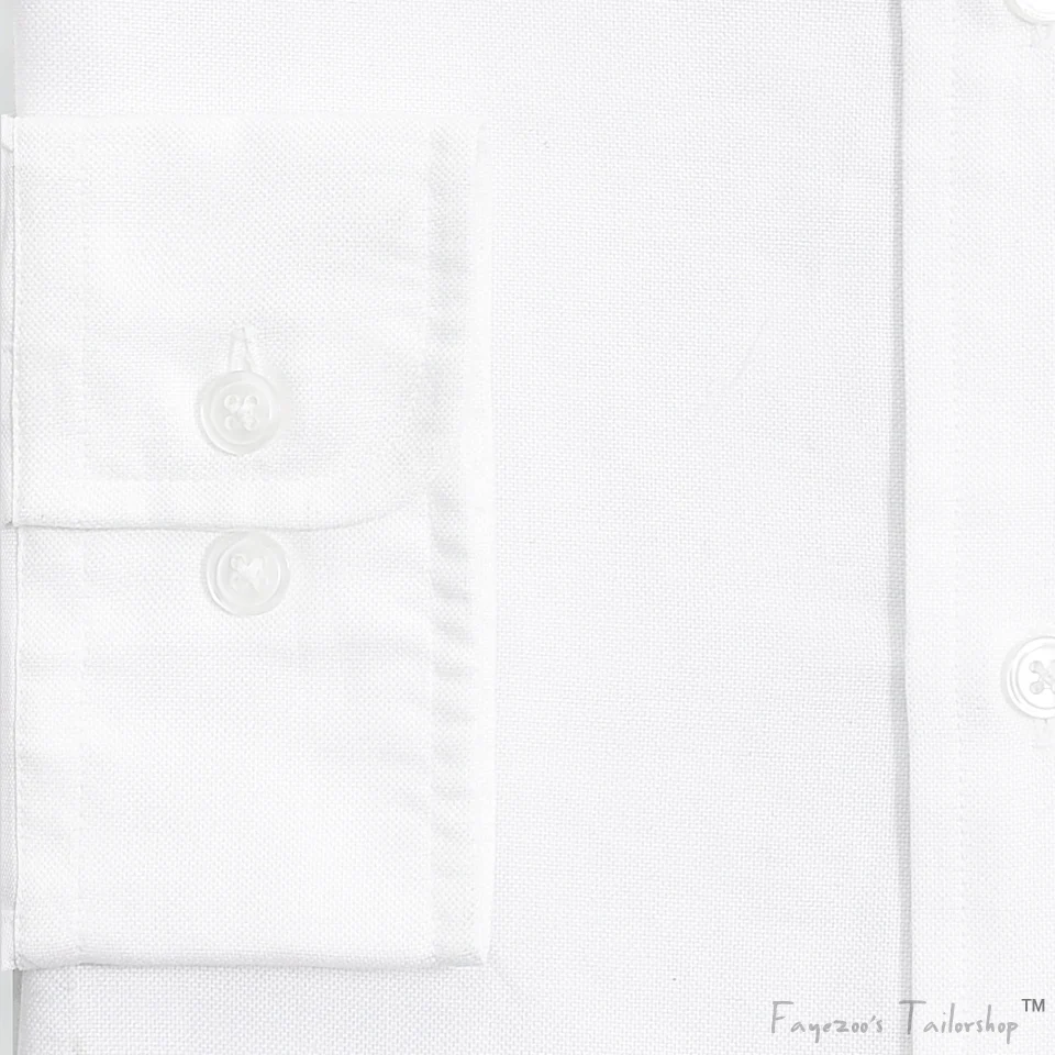 Fayezoo Oversize Non-Iron 100% хлопок Оксфорд-кнопка вниз воротник Япония Стиль белый
