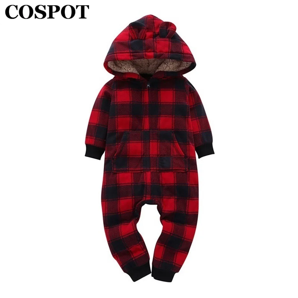 COSPOT/Новинка года; Комбинезон для маленьких девочек; комбинезон с героями мультфильмов для новорожденных; детская одежда с длинными рукавами для мальчиков; хлопковый комбинезон; комплекты; 44E