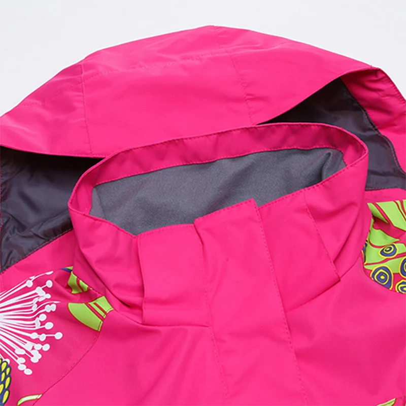 Мужская лыжная куртка Marsnow двухслойная водонепроницаемая ветрозащитная теплая с