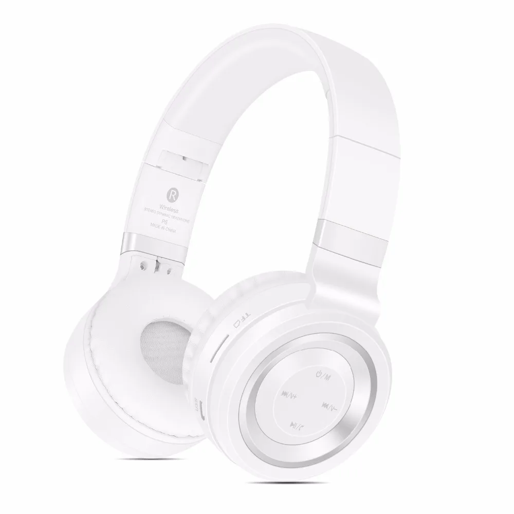 Bluetooth наушники CHICLITS P6 с шумоподавлением и поддержкой TF карты FM радио|Наушники