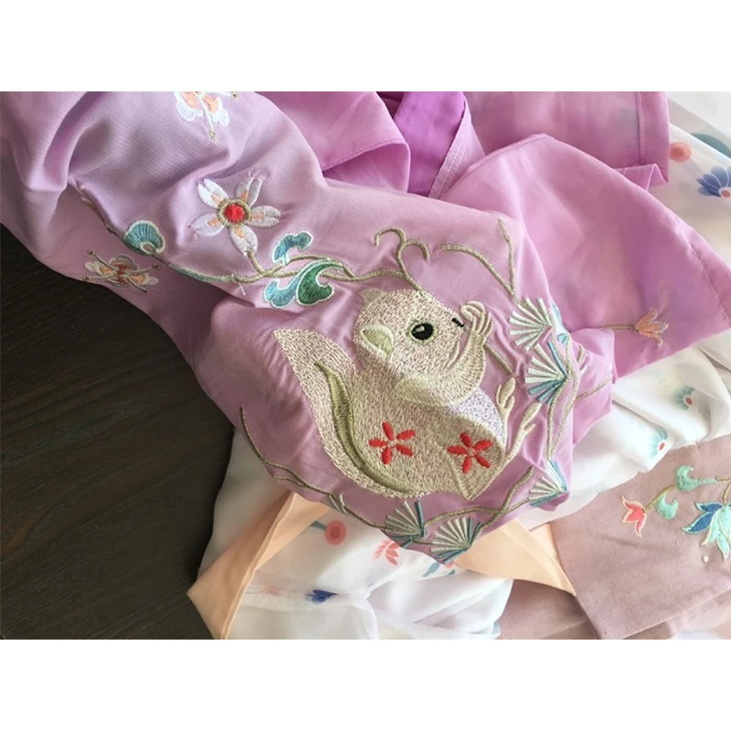 Новое поступление Hanfu танцевальный костюм для сцены одежда певцов Восточный