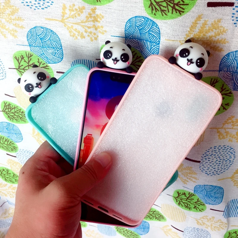 For Xiaomi A2 A1 Redmi S2 Y1 Cover 3D Cute Cartoon panda brothers funny toys soft phone case Lite Y2 Cases |