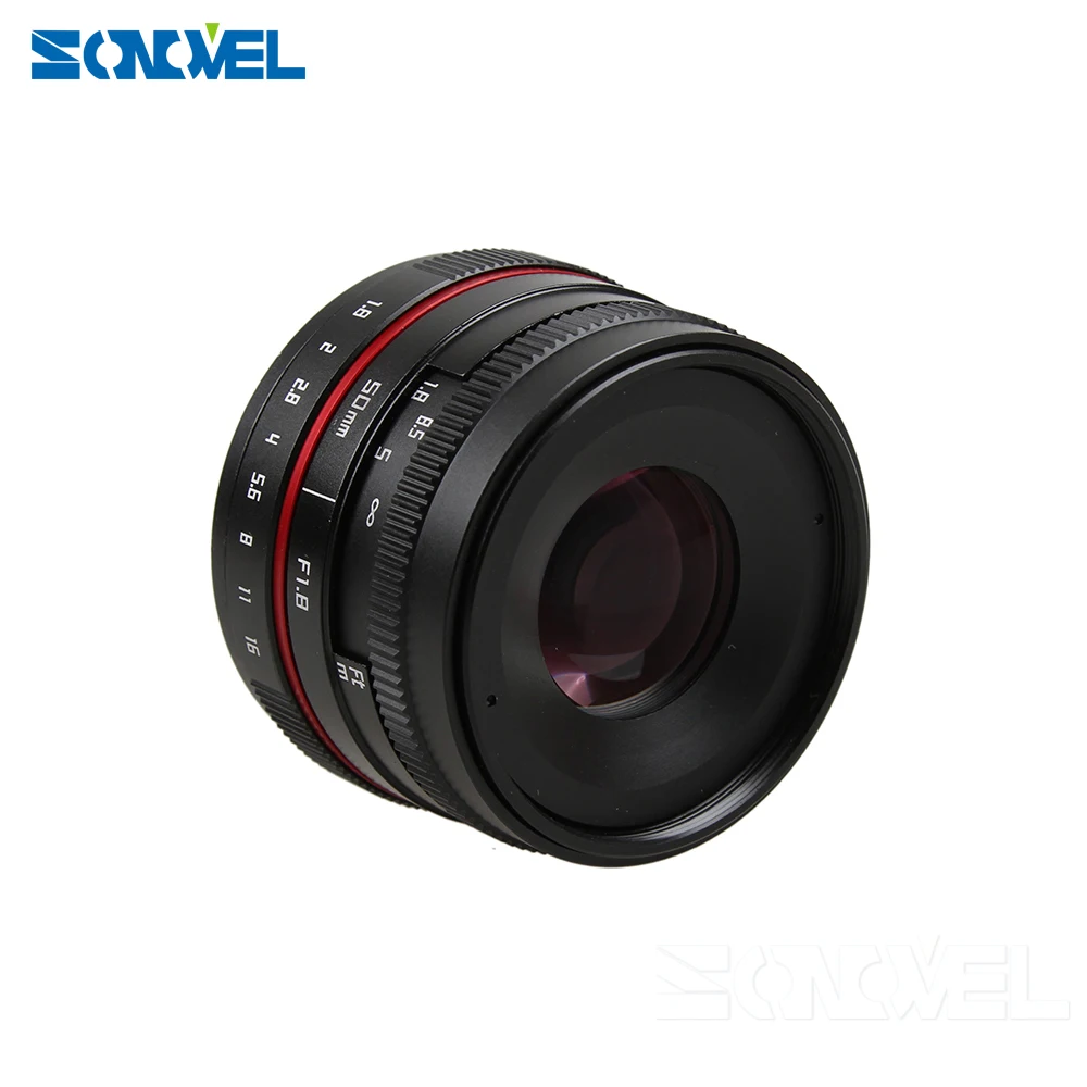 Новинка объектив для камеры SONY E с креплением 50 мм f/1 8 A6500 A6300 A6100 A6000 камер серии NEX