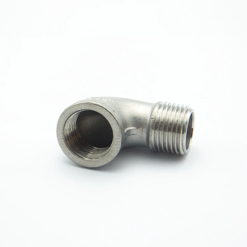 1/2 &quotBSP Женский x 1/2&quot BSP наружная резьба 90 градусов локоть 304 нержавеющая сталь