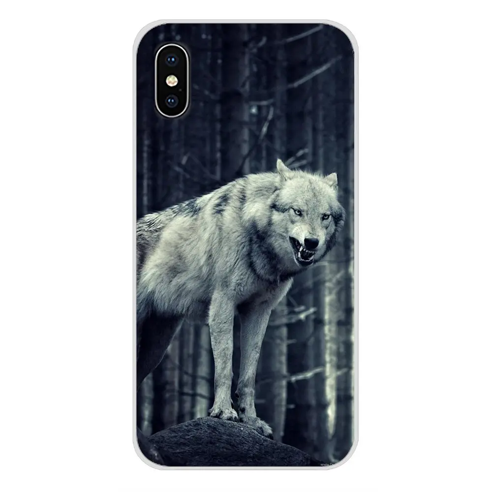 Wolf animal для Huawei P Smart Mate Honor 7A 7C 8C 8X 9 P10 P20 Lite Pro Plus Аксессуары чехлы