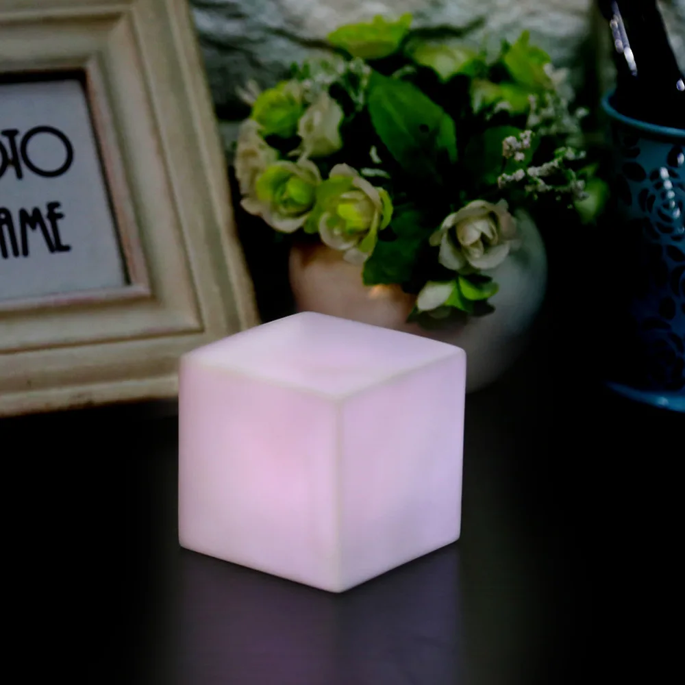 Ночник светодиодный меняющий цвет|night light table lamp|mood cubenight |