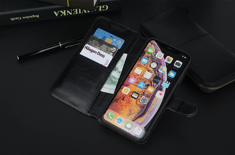 Leather Flip Phone Case For Samsung Galaxy J5 2015 J500 Wallet Cover 2016 J510 2017 Prime | Мобильные телефоны и