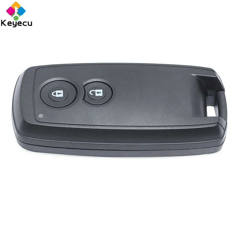 Пульт дистанционного управления KEYECU для автомобильных ключей чехол с 2 кнопками
