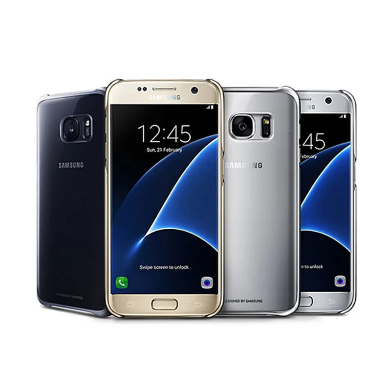 samsung прозрачный защитный чехол для телефона samsung GALAXY S7 G9300 S7 Edge G9350 ультра тонкий защитный чехол