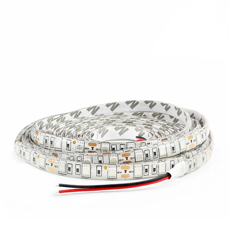 DC 12V светодиодная лента SMD 5050 гибкая Водонепроницаемая RGB лампа для украшения дома