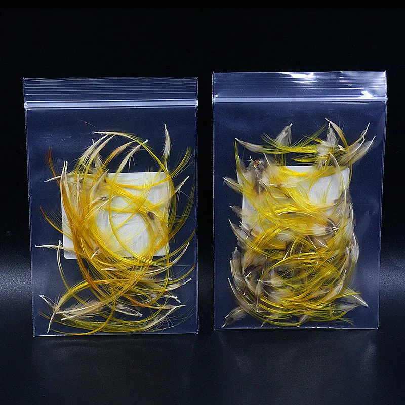 2 упаковки/набор перья фазана среднего и большого размера|Наживки для рыбной