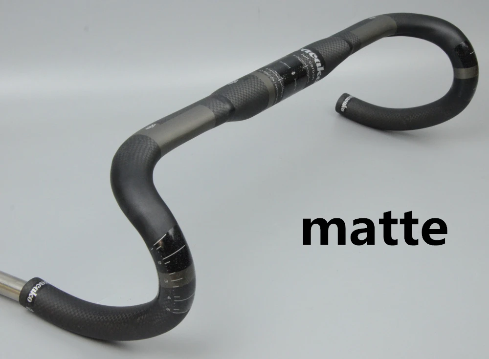 Pаспродажа Wacako, дорожный велосипед, полностью из углеродного волокна, дорожный руль, встроенный ультралегкий велосипед, руль 400/420/440 31,8 мм