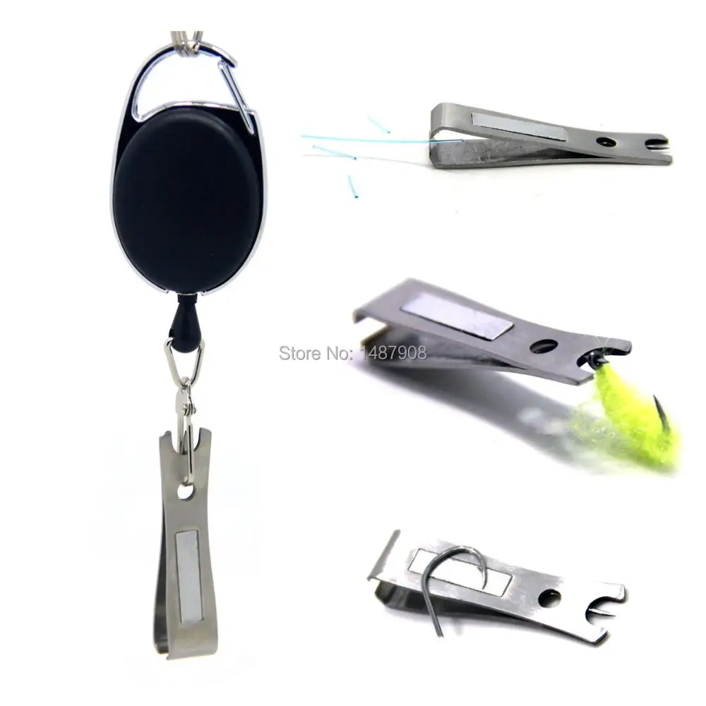 SAMS Fly рыболовные кусачки с выдвижным держателем для бейджа ножницы стрижки